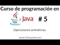 Operaciones Aritmeticas en Java