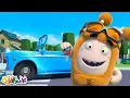 Download Lagu Slick's Exhausting Car-nage 🚗💨 | Oddbods Cartoons | Funny Cartoons For Kids