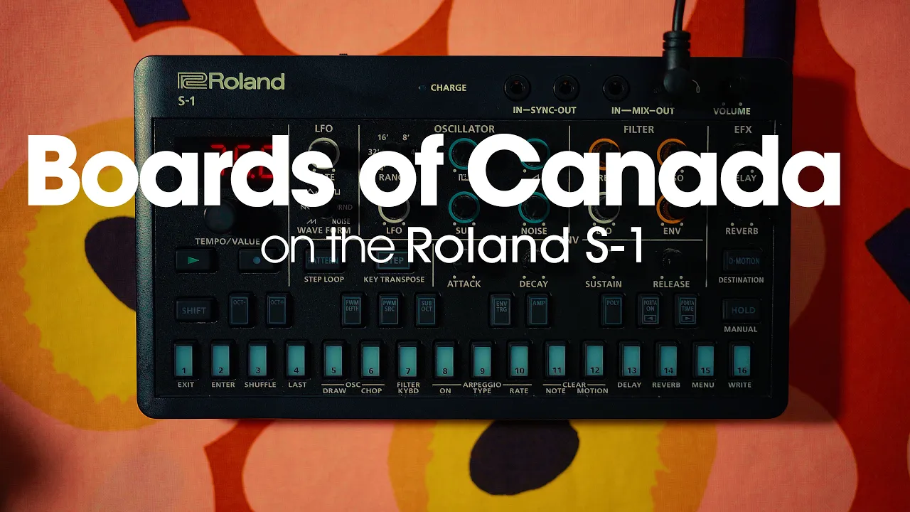 Roland S-1 | Kaini Industries - Boards of Canada | Tutorial