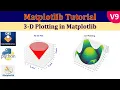 Creating 3-D Plots in Matplotlib Matplotlib Tutorial in
