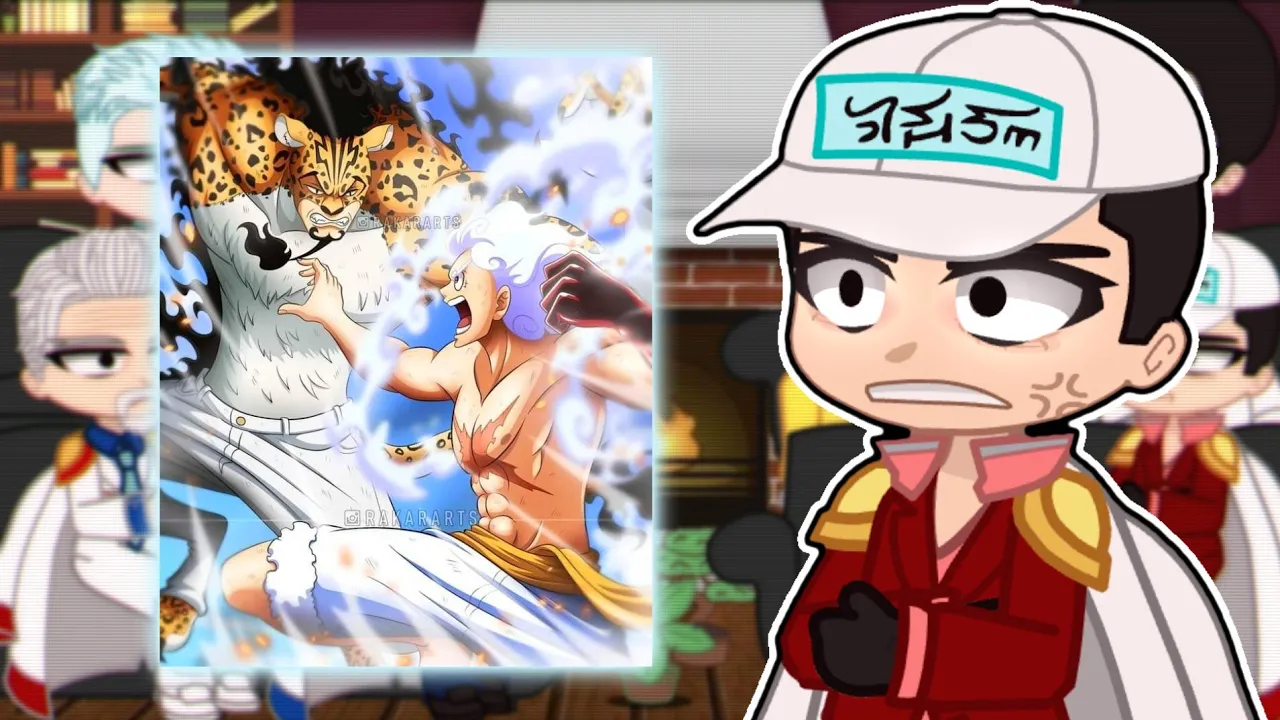 Past Marines react To Luffy Gear 5 || Gacha 🇺🇲🇧🇷