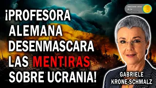 ¡PROFESORA ALEMANA DESENMASCARA LAS MENTIRAS SOBRE UCRANIA! - Conferencia de Gabriele Krone-Schmalz