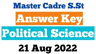 Civics Answer Key Master Cadre 2022 Master Cadre Answer Key Master Cadre Civics Answer Key
