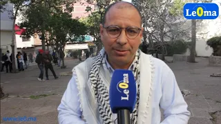 حميد أوشعيب ينتفظ ضد رئيس مجلس مقاطعة الحي الحسني خلال تتمة الدورة العادية لشهر يناير