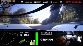 the 919 tribute tour on board record lap nordschleife