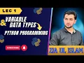 Python Variable and data types Types of Data type