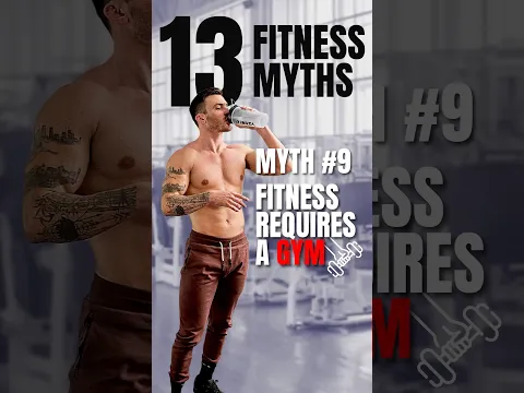 13 Fitness Myths - Fitness Myth #9: You Need a Gym to Get Fit 🏋️‍♂️ ❌ #shorts | V SHRED