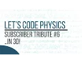 Subscriber Tribute Bouncy Balls - Episode 6 IN 3-D