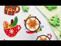 Christmas Coaster Set by Diamond Art Club