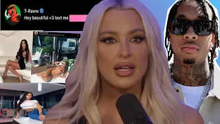 Tana Mongeau EXPOSES Tyga for hooking up with Trans influencer Lilah Gibney