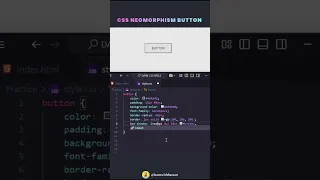 Create Neomorphism Look Button using pure CSS Neomorphism Style Web Design CodeMinds