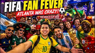 FIFA WORLD CUP FEVER IN USA 🇺🇸⚽ - TAGDA MAZA AAGAYA ATLANTA AAKE BHAI !! 🏟️⚽️😍
