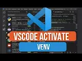 How To Set Up Python Virtual Environment venv In Visual Studio Code VS Code On Windows 11