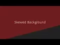 Skewed Background HTML CSS