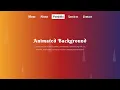 Animated Background with Pure CSS and HTML No Javascript No Jquery
