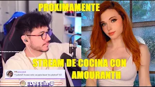 ZEIN ANUNCIA STREAM DE COCINA CON AMOURANTH ... ???? FECHA AUN PENDIENTE ... ???? EL CHAT LO VACILA 