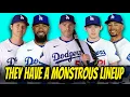 THE MONSTROUS 2025 DODGERS LINEUP WITH ROKI SASAKI and MOOKIE BETTS OHTANI FREDDIE FREEMAN