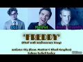 CG5, MatPat, Black Gryph0n - "FREDDY (FNaF 10th Anniversary Song)" (Colour Coded Lyrics)