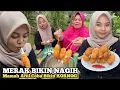 Download Lagu KEHIDUPANKU DIDESA‼️MERAL BIKIN NAGIH, MEMBUAT MAKANAN KORNOG GEMOY ISI KEJU MOJARELA
