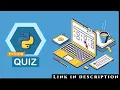 How good are you at python Test your skills Python quiz