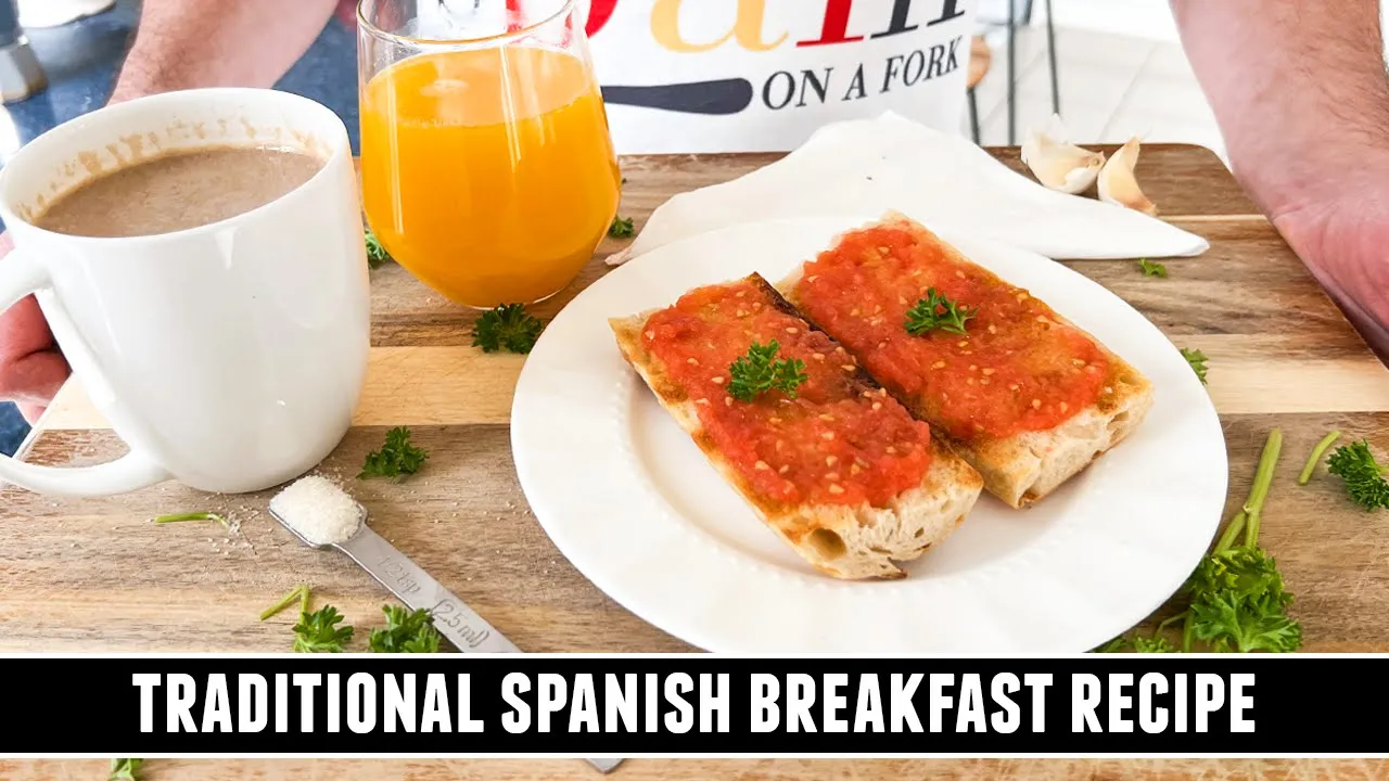 A Typical Breakfast In Spain   Traditional Spanish Breakfast Recipe