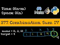 Combination Sum IV - Leetcode 377