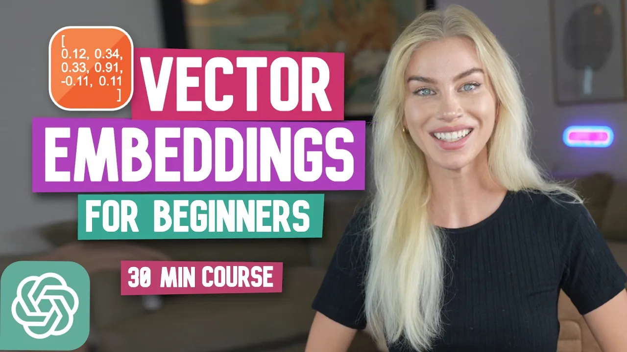 Vector Embeddings for Beginners | OpenAI AI Assistant Tutorial