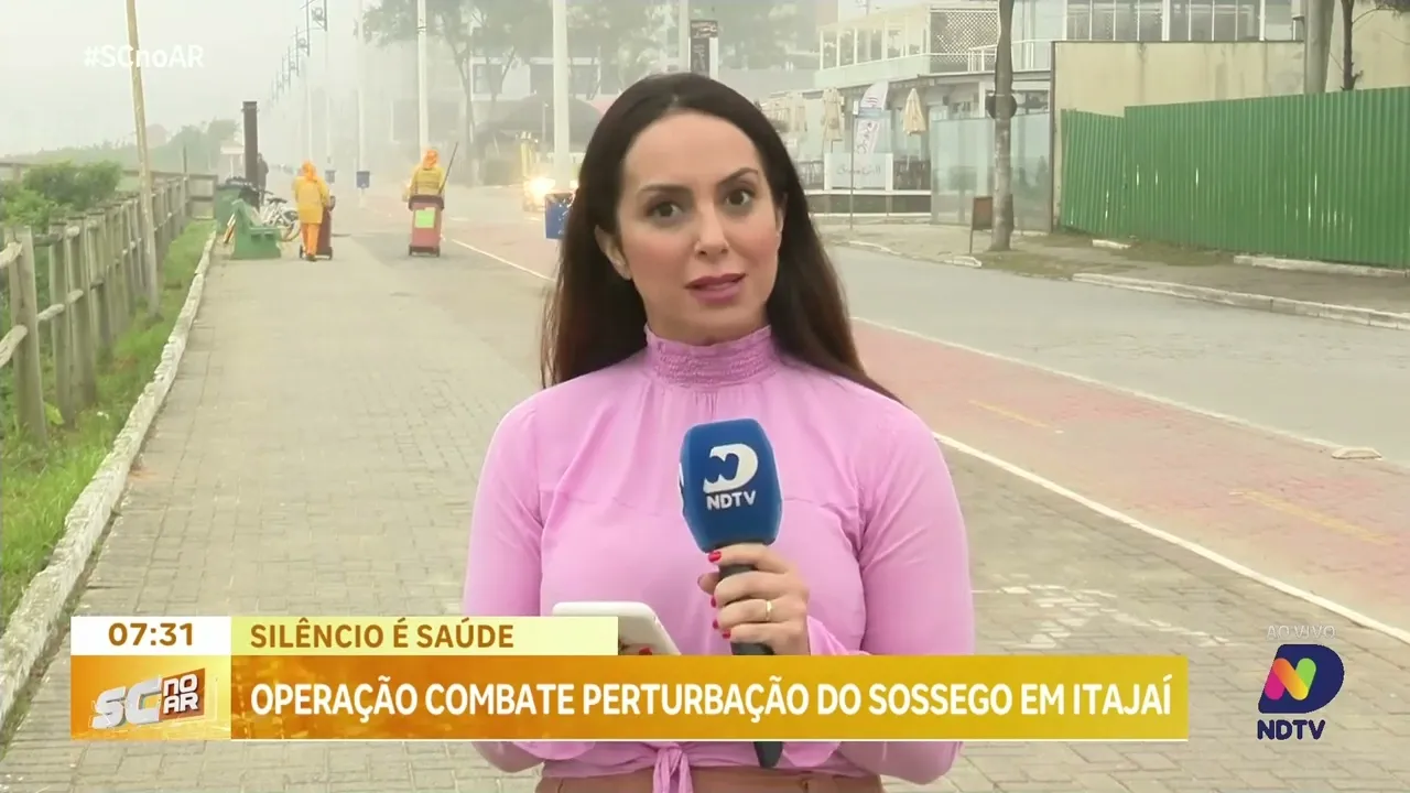 Operação da Guarda Municipal de Itajaí combate perturbação do sossego na cidade