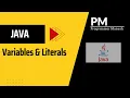 Variables and Literals Java Tutorial Hindi Programmer Manush Part 4