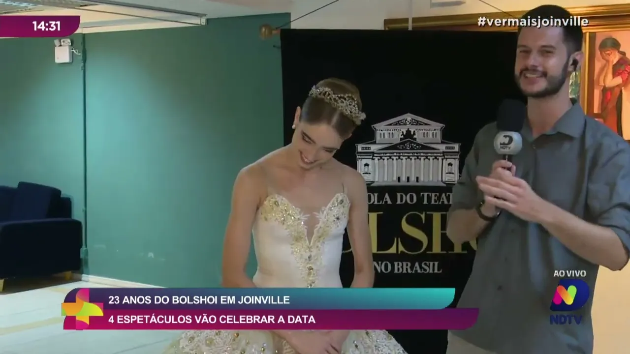 23 anos do Bolshoi em Joinville: 4 espetáculos vão celebrar a data