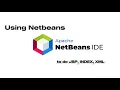 Using Apache NetBeans IDE JSP INDEX XML Development