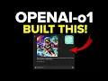 How to Build an AI Image Generator in Minutes using OpenAI o1 and Dalle 3 API