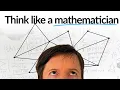 What is mathematical thinking actually like