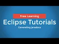 How To Generate javadocs eclipse