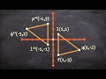 How to rotate a triangle counter clockwise 180 degrees