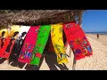 Lagu Ifaty Beach, Madagascar. Raw footage 4K