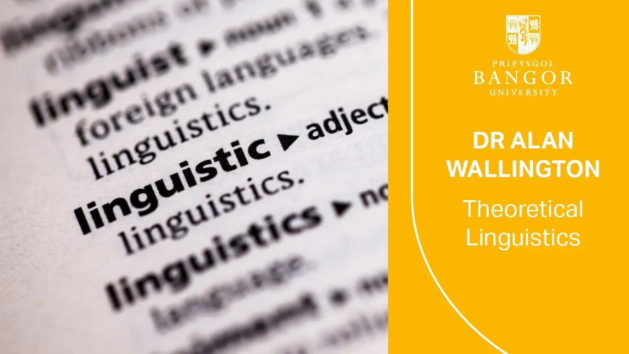 Dr Alan Wallington - Theoretical Linguistics