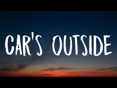 Download MP3 James Arthur - Car's Outside (Lyrics) \