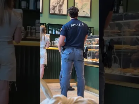 Do you need a handsome police officer?