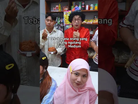 Tebak Siapa Paling Sering Ngutang🤔 #asmr #mukbang #warungjadul #warungcina #parodi