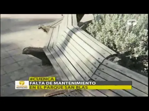 Falta de mantenimiento en el parque San Blas