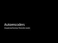 05 - Unsupervised Learning Generative Models