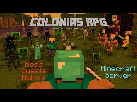 Minecraft server video for Colonias RPG
