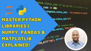 Python External Libraries NumPy Pandas and Matplotlib for Data Analysis