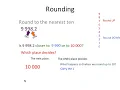 Notes Rounding From the Rounding Math Program