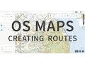 OS Maps - Route planning