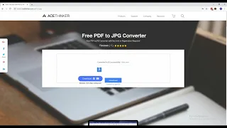 How to use AceThinker Free PDF to JPG Converter