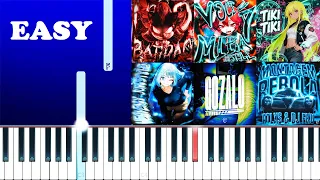 6 phonk songs on piano part 15 easy beginner piano tutorial 