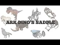 Ark Dinosaur Saddle unlocking levels and resources needed
