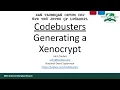 Codebusters - Generating a Xenocrypt